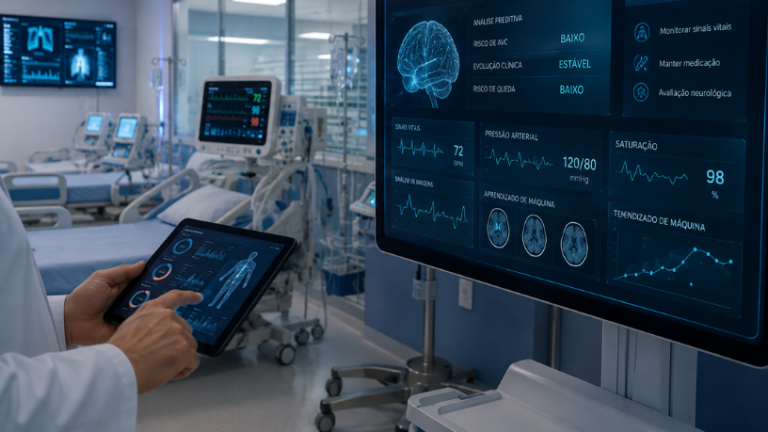 Inteligência artificial na saúde: como a adoção de IA está transformando hospitais e o futuro do atendimento médico no Brasil